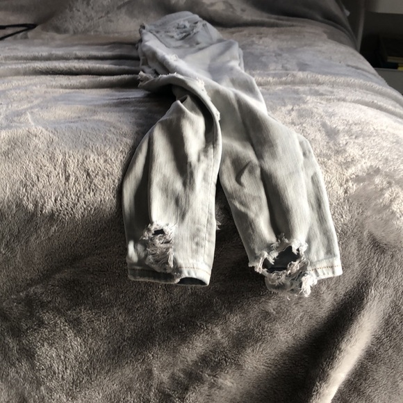 AMERICAN EAGLE- Light wash ripped jeans - Picture 5 of 5